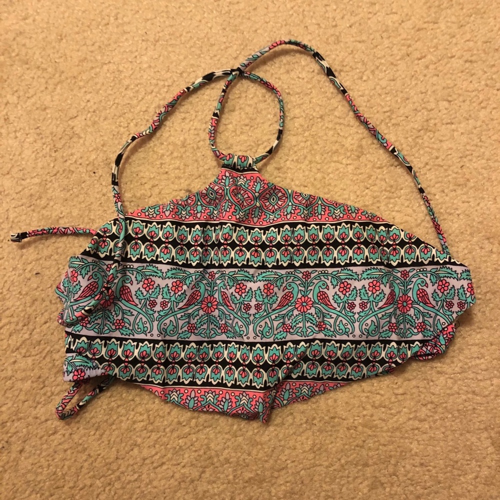 High-neck Raisins bikini top NWOT